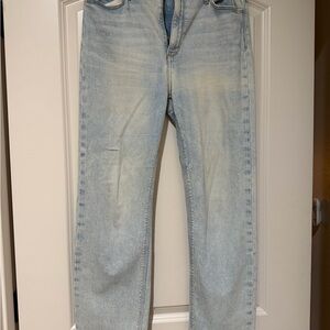 Black Orchid Denim Light Blue Straight Leg Jeans